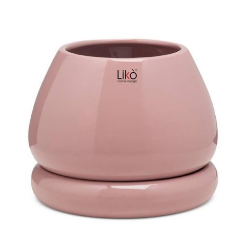 VASO NIKO D. 15 H 16  PLATE - MAUVE